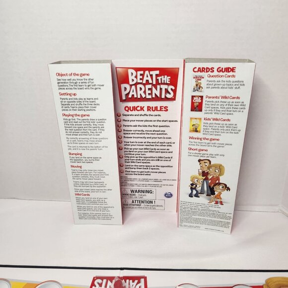 Beat The Parents Family Trivia Board Game - Picture 5 of 5